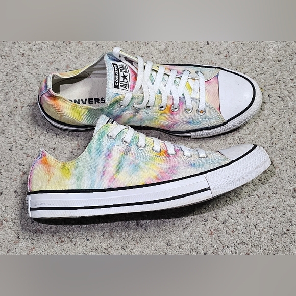 Converse Chuck Taylor All Star Tie Dye Sneakers Women Size 10.5 Mens 9 - Picture 4 of 8